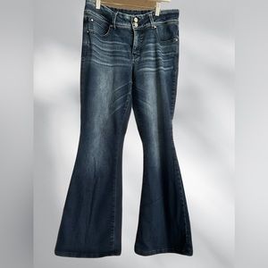 Size 10 Short Maurice’s Everflex dark wash flare jeans